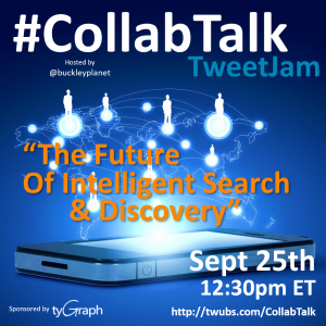 The Future of Intelligent Search and Discovery tweetjam with CollabTalk