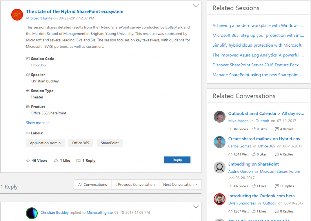 THR2055 The State of the Hybrid SharePoint Ecosystem