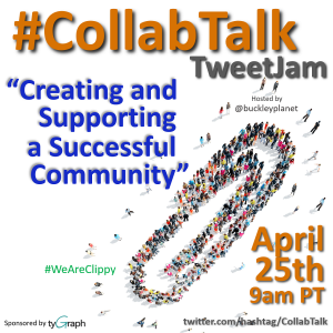 CollabTalk TweetJam on Creating and Supporting a Successful Community