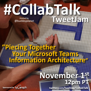 CollabTalk TweetJam November 2018