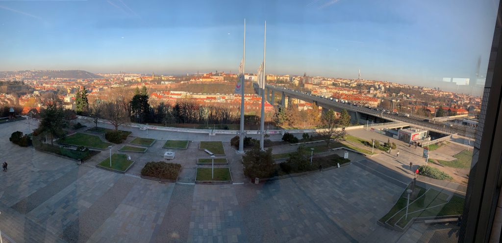View of Prague, Czech Republic during #ESPC19