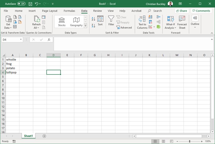 stacking excel drop downs excel 2016