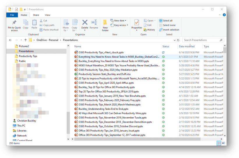 Productivity Tip: Versioning in File Explorer