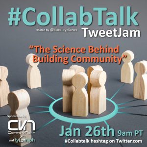 January 2023 CollabTalk TweetJam on The Science Behind Building Community